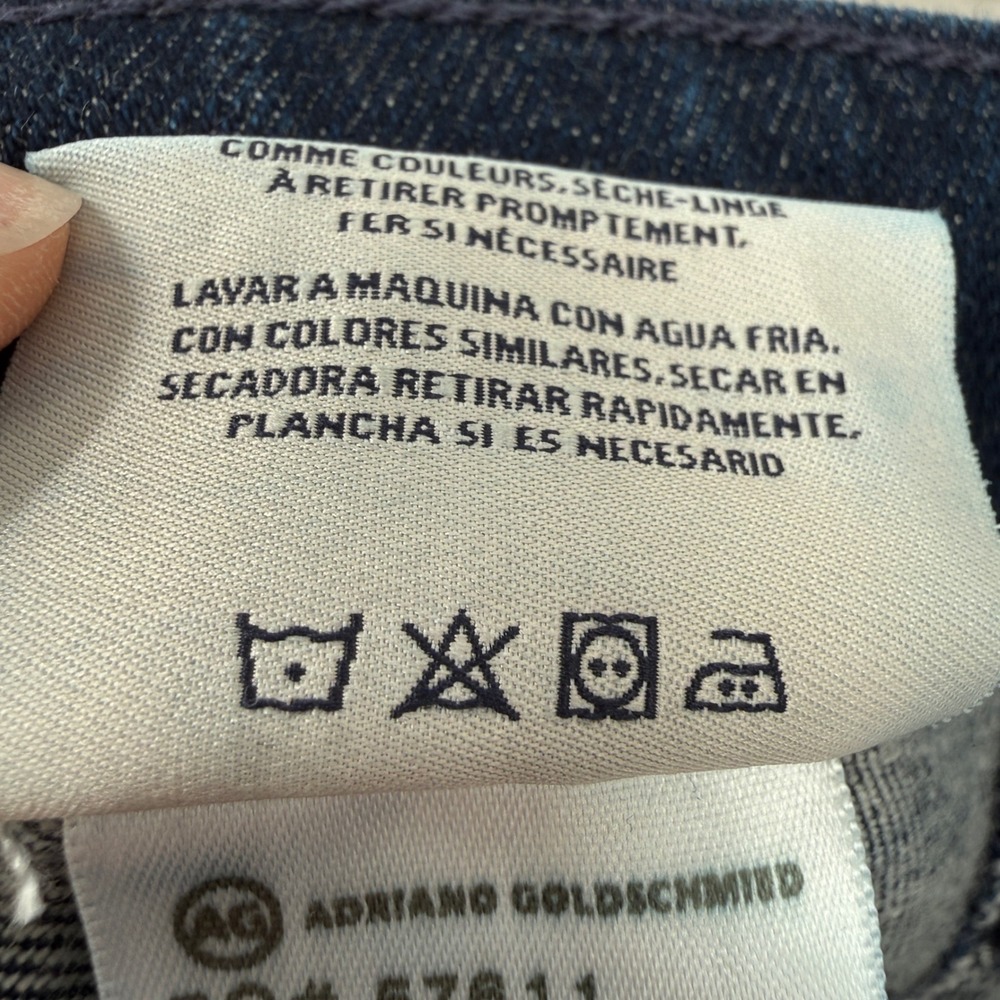 AG Adriano Goldschmied‎ EmRata Flare Jeans Womens 31 Stretch Seam Detail Boho - Picture 11 of 14